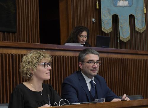 L'assessore regionale alle Autonomie locali, Pierpaolo Roberti, in aula durante la discussione sulla Legge di stabilità 2020.